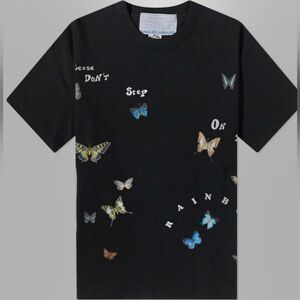 Jungles Jungles Please Dont Step On My Rainbow Butterfly Tshirt - Size Small